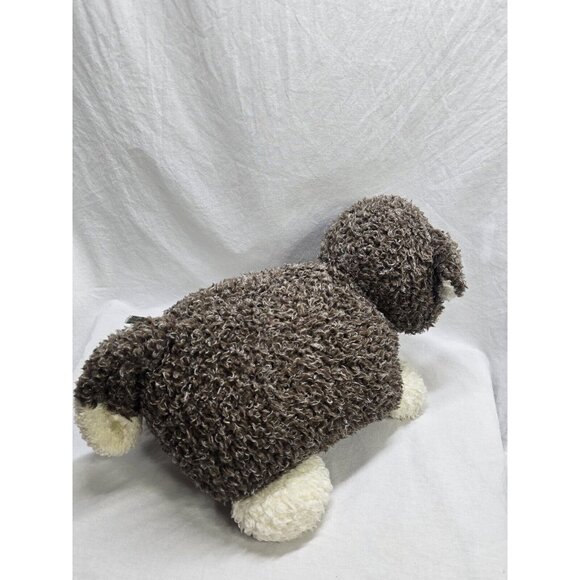 Jellycat Kush Puppy Dog Large Curly Plush Soft Toy Cushion - With Tags- Retired - Picture 11 of 14